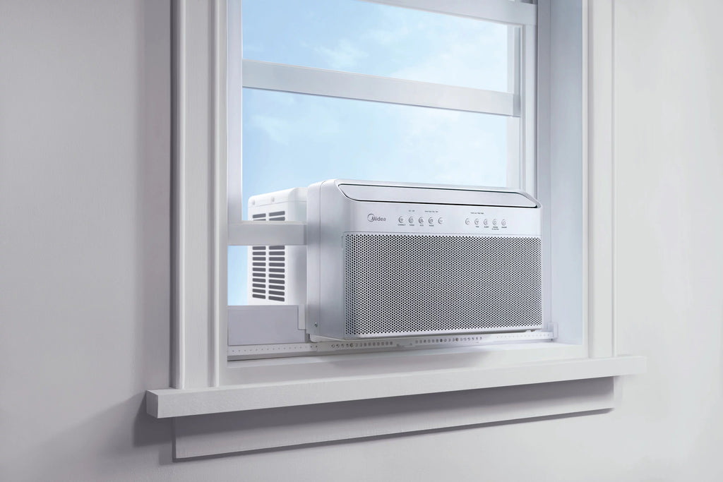 Midea 10,000 BTU Smart Inverter U-Shaped Window Air Conditioner, Refurbished M530