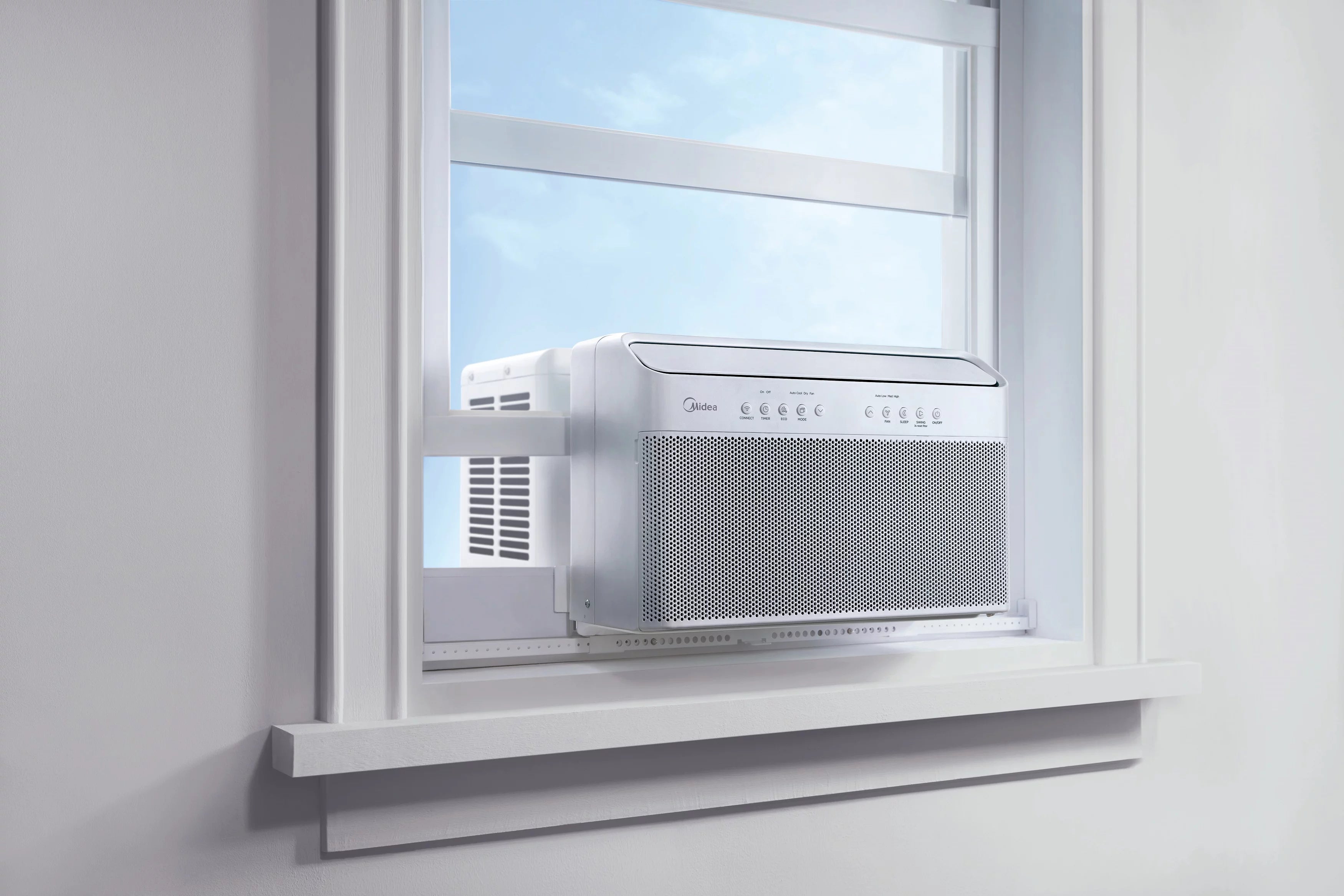 Midea 10,000 BTU Smart Inverter U-Shaped Window Air Conditioner, Refurbished M530