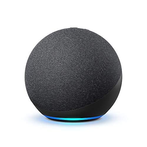 Amazon Echo Alexa speaker with premium sound, Charcoal M86777