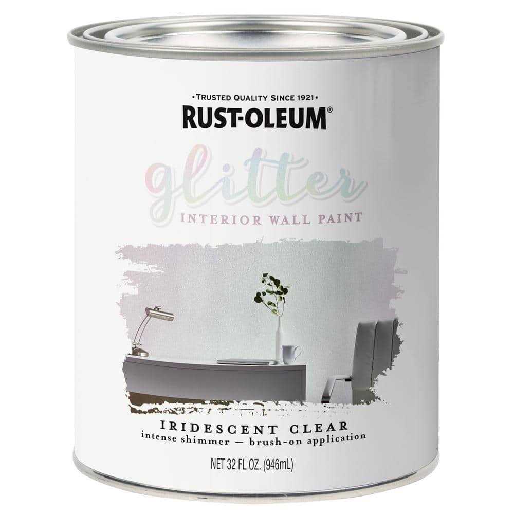 Rust-Oleum Glitter Interior Wall Paint Iridescent Clear - Shop Hardware Tools Online Store