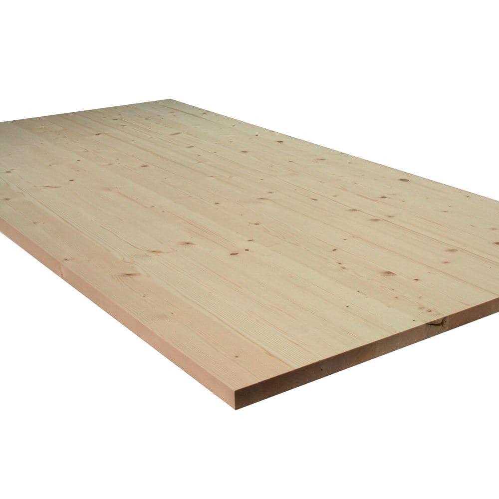 1 in. x Allwood Pine Project Panel Table Island Top - Shop Hardware Tools Online Store