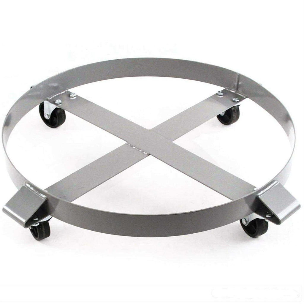 Rocktric Heavy Duty Drum Dolly 1000 lb Capacity Swivel Casters Steel Frame G33268