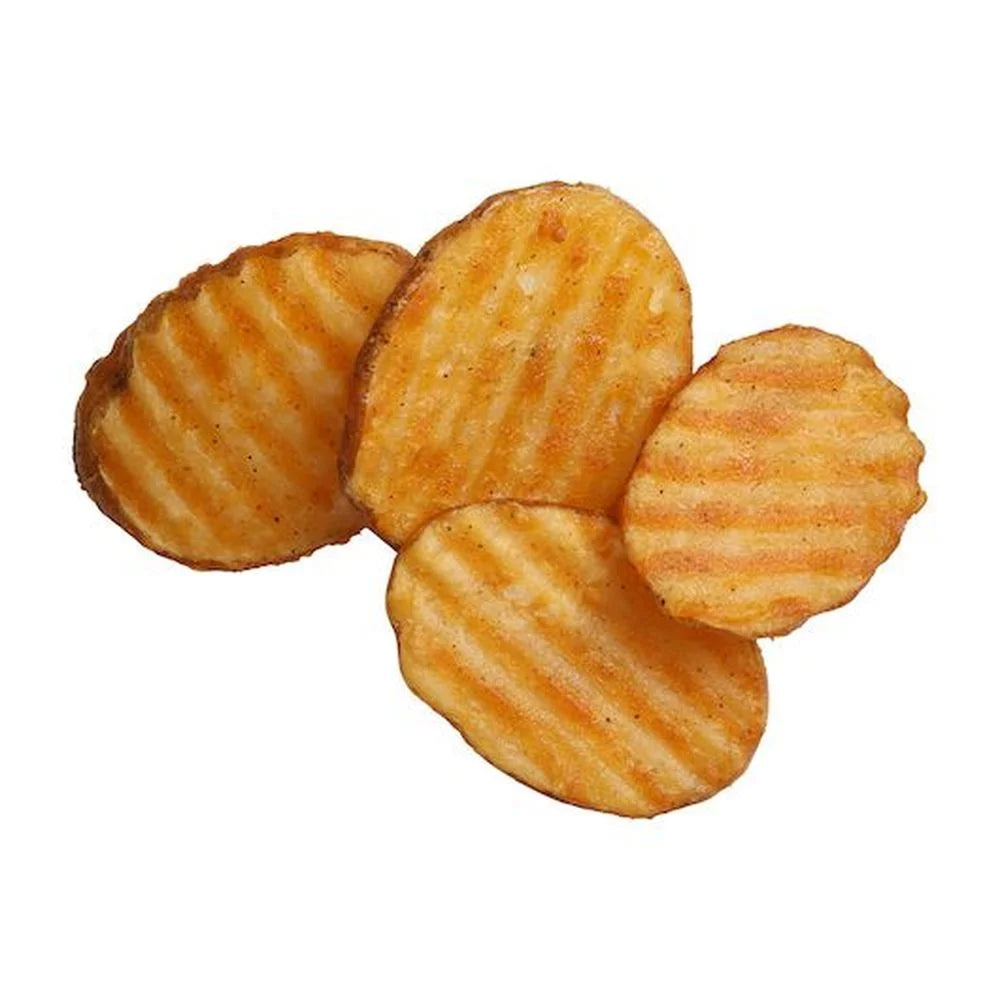 Simplot Seasonedcrisp Delivery Plus Savory Battered Potato Skin On Slice, 4 lb M268