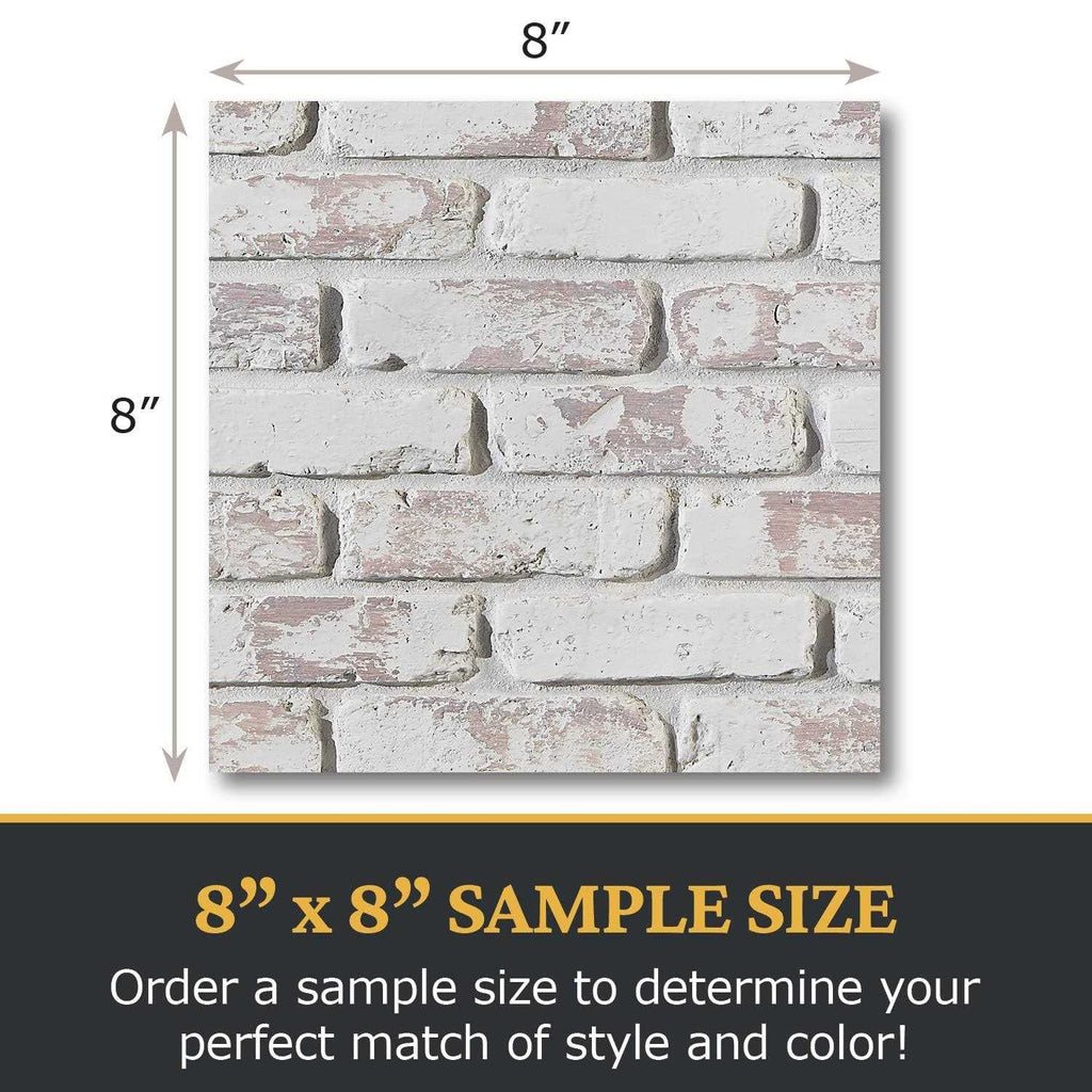 AZ Faux High-Density Polyurethane Faux Brick Wall Textured Panels B5565