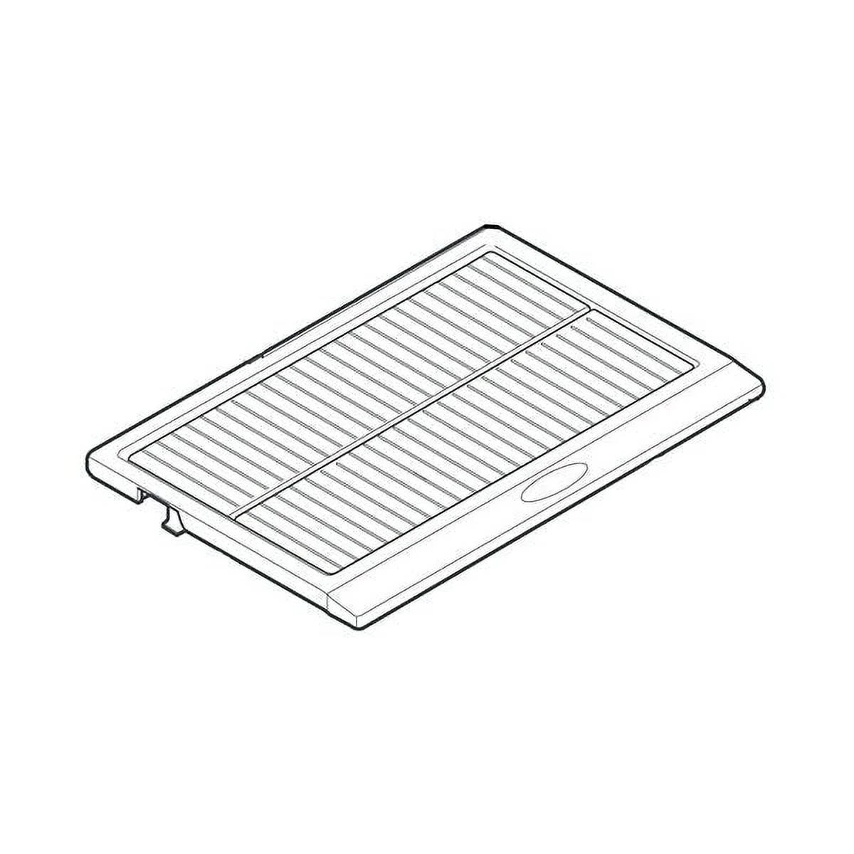 LG APPLIANCES ACQ86486001 REFRIGERATOR CRISPER DRAWER COVER ASSEMBLY - OEM PART