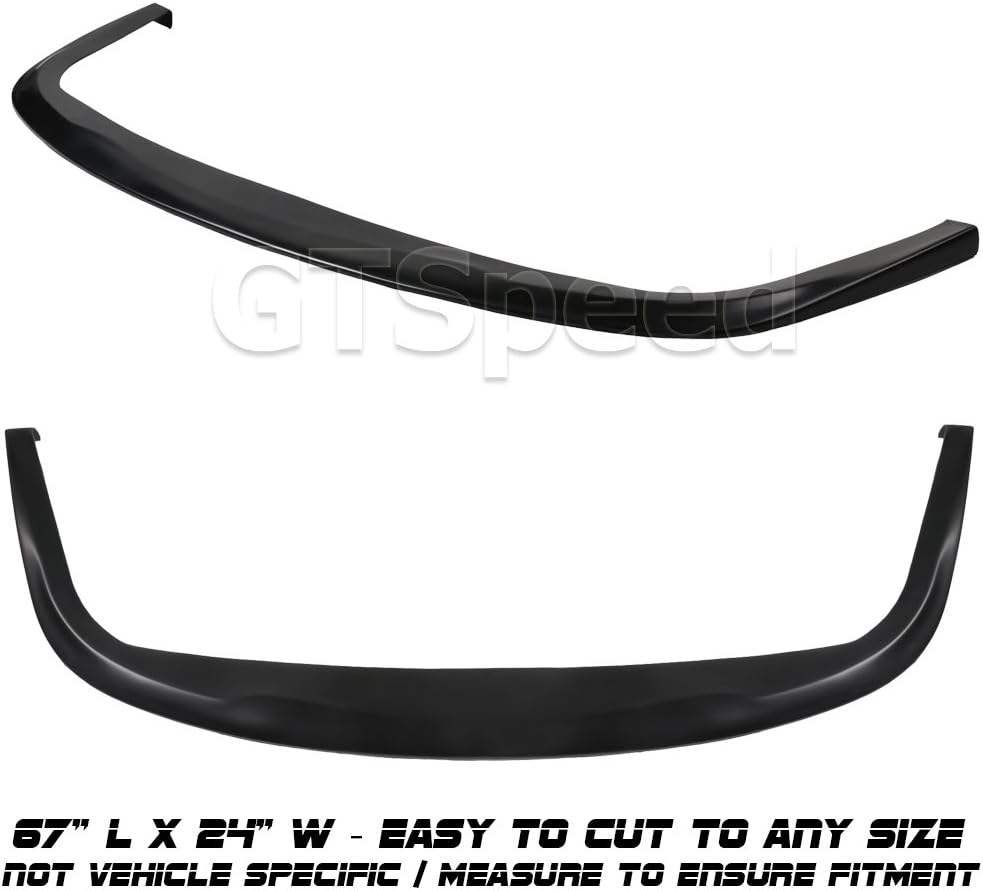 [GT-Speed] PU Front Bumper Lip Splitter for 1997-2004 Chevy Corvette C5 (2 Pack) L41324