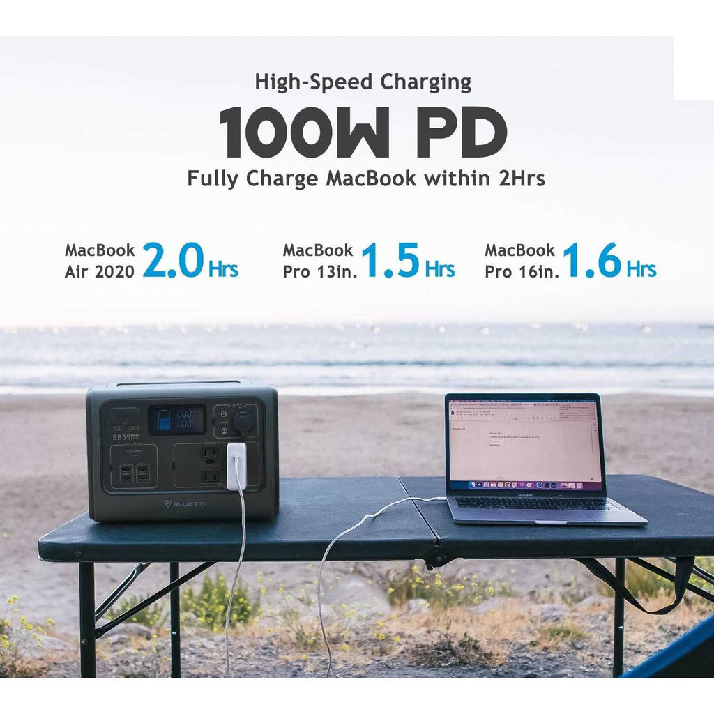 BLUETTI EB55 Portable Power Station Y629654