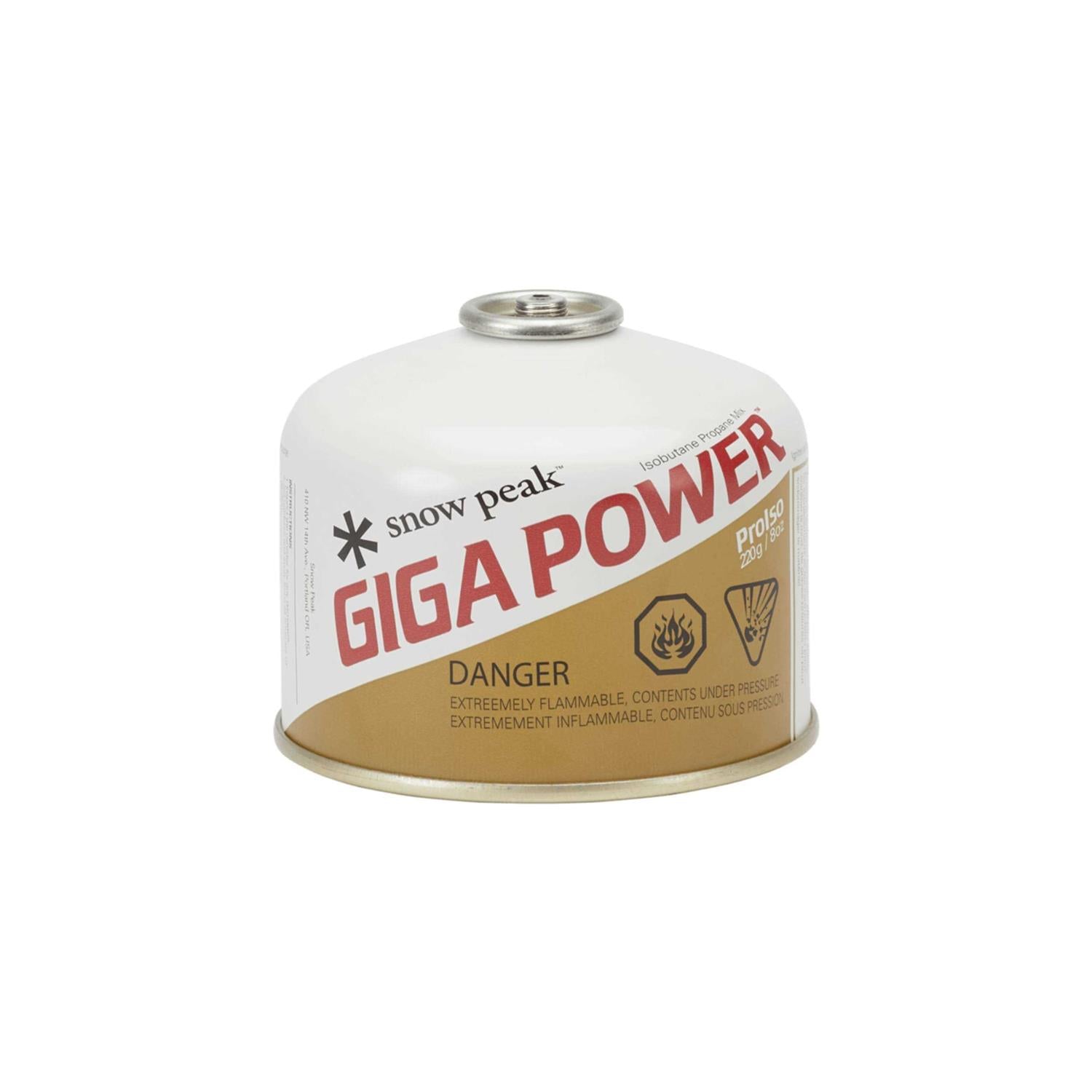 Snow Peak GigaPower Gold Fuel Canister L800975