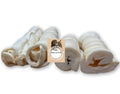 HDP Beef Cheek Rolls Natural Chew Size:6" Pack of 5