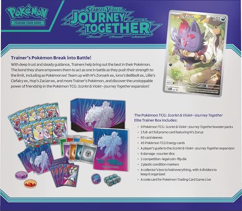 Pokemon TCG Scarlet & Violet Journey Together Elite Trainer Box Y160