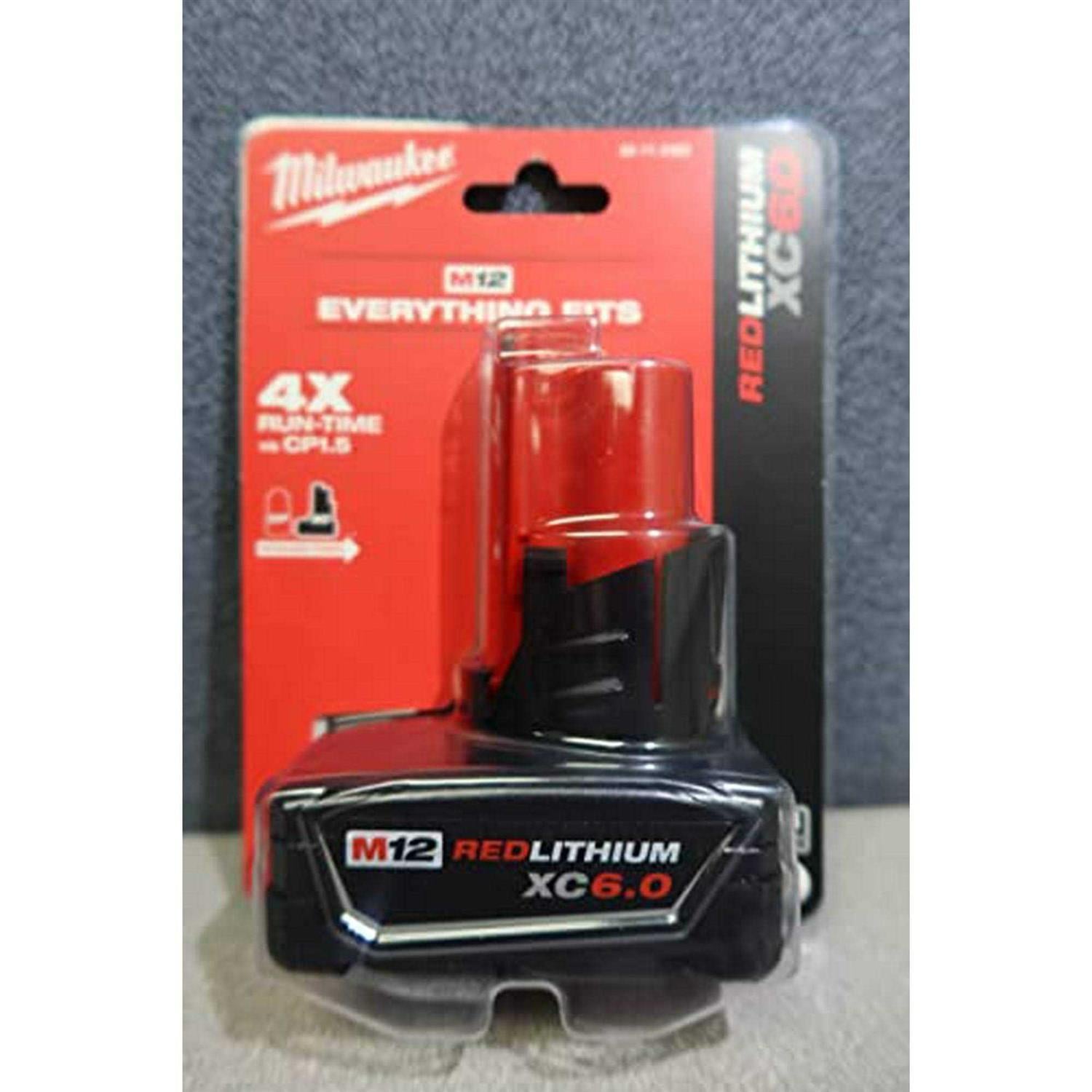 Milwaukee M12 REDLITHIUM XC6.0 Battery Pack F29746