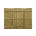 Severe Weather 6-ft x 8-ft Pressure Treated Southern Yellow Pine Dog Ear Privacy Spaced Picket Fence Panel - Shop Hardware Tools Online Store