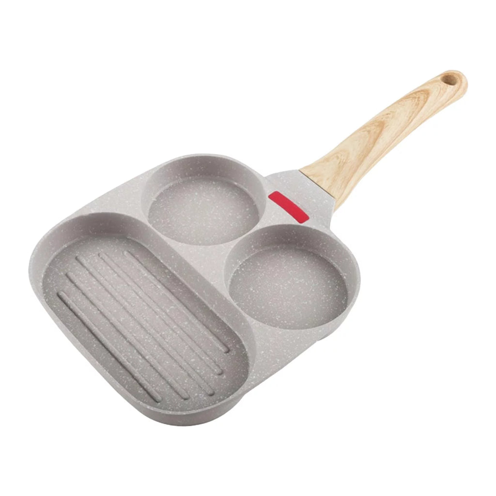 Nonstick Fried Egg Pan 2 Holes Cookware for Home Restaurant B782278