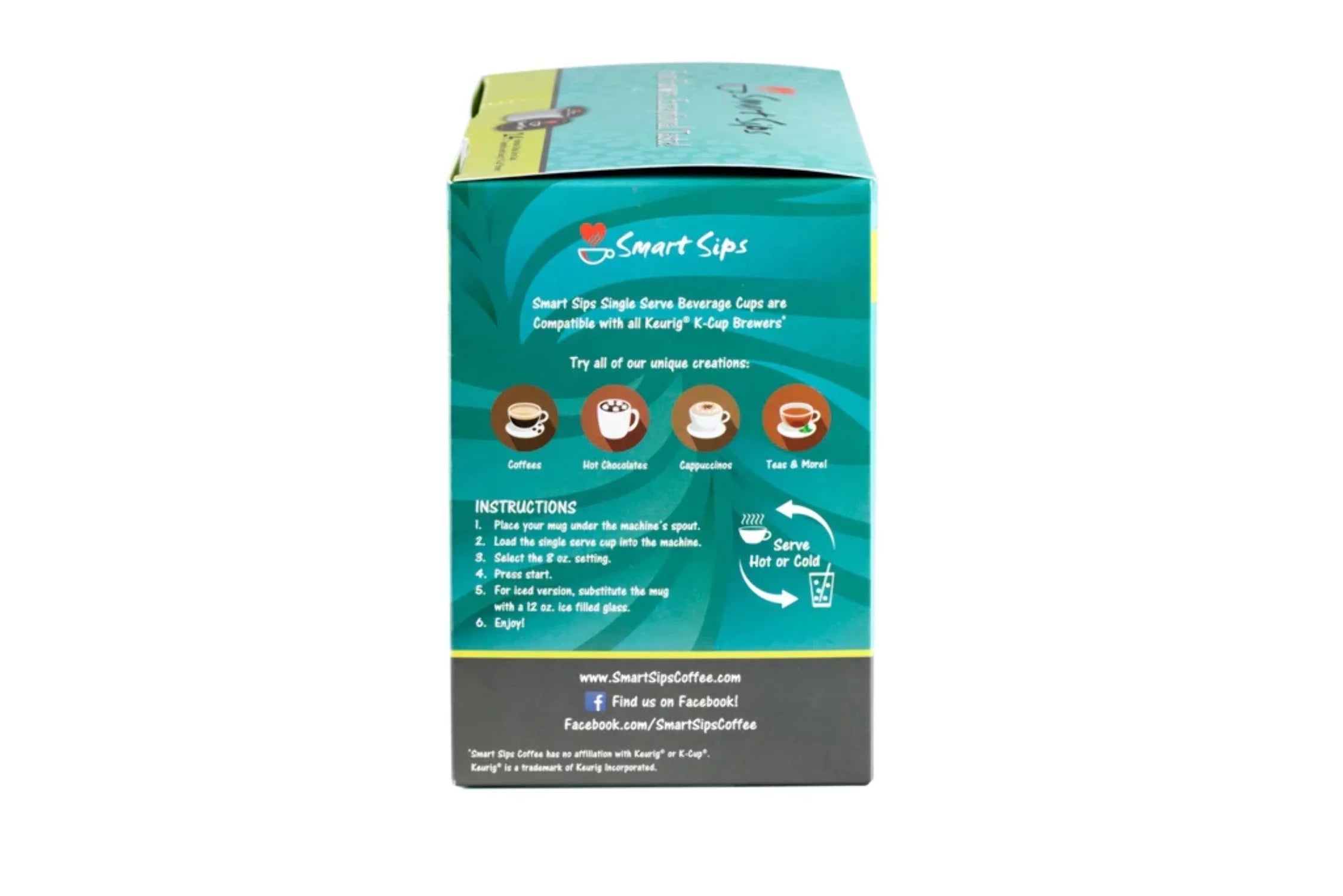 Peppermint Hot Chocolate Dairy-Free Cocoa Pods for Keurig K-Cup Brewers E923609