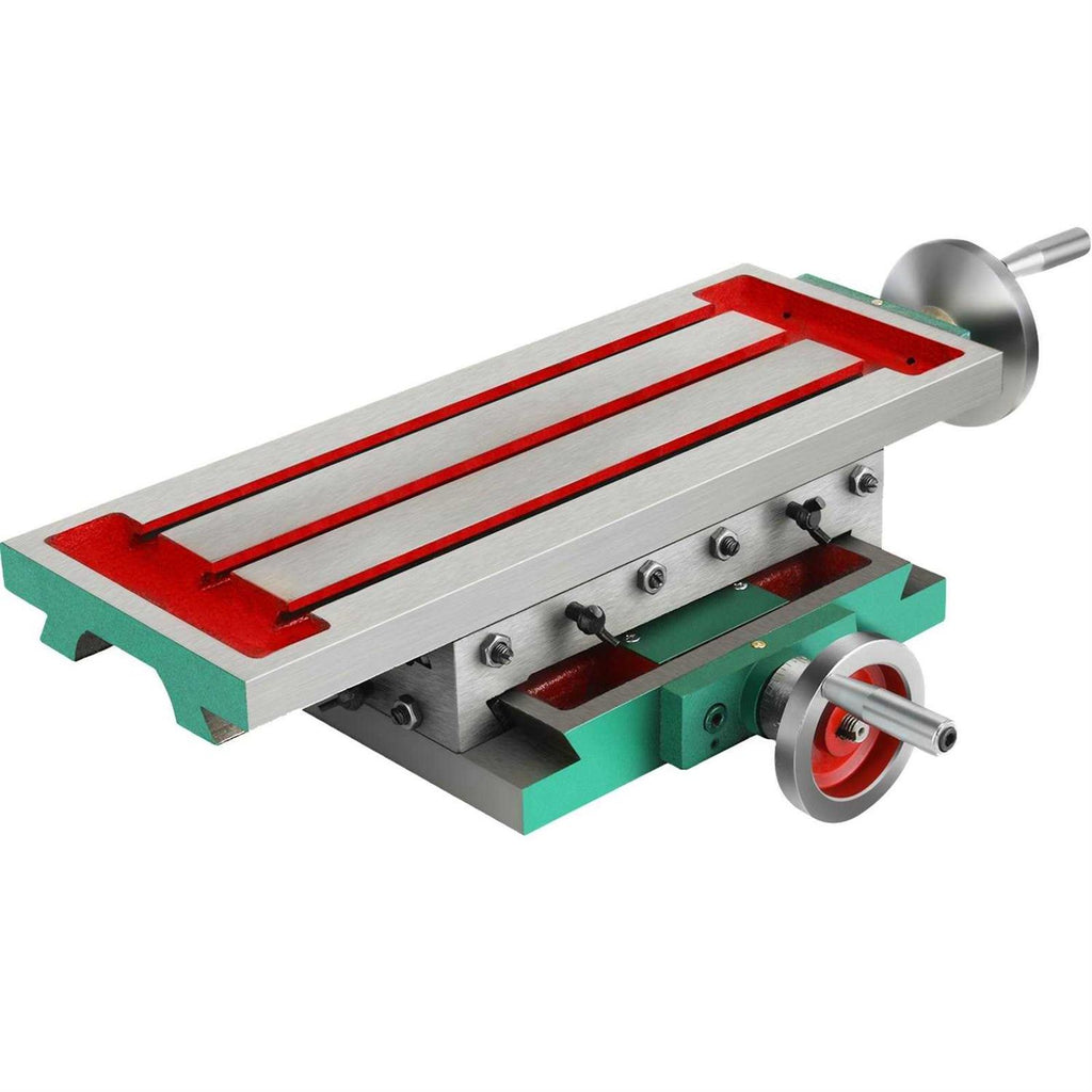 VEVOR Milling Working Table 17.7 X 6.7 Inch Compound Milling Machine Work Table 2 Axis 4 Ways Move - Shop Hardware Tools Online Store