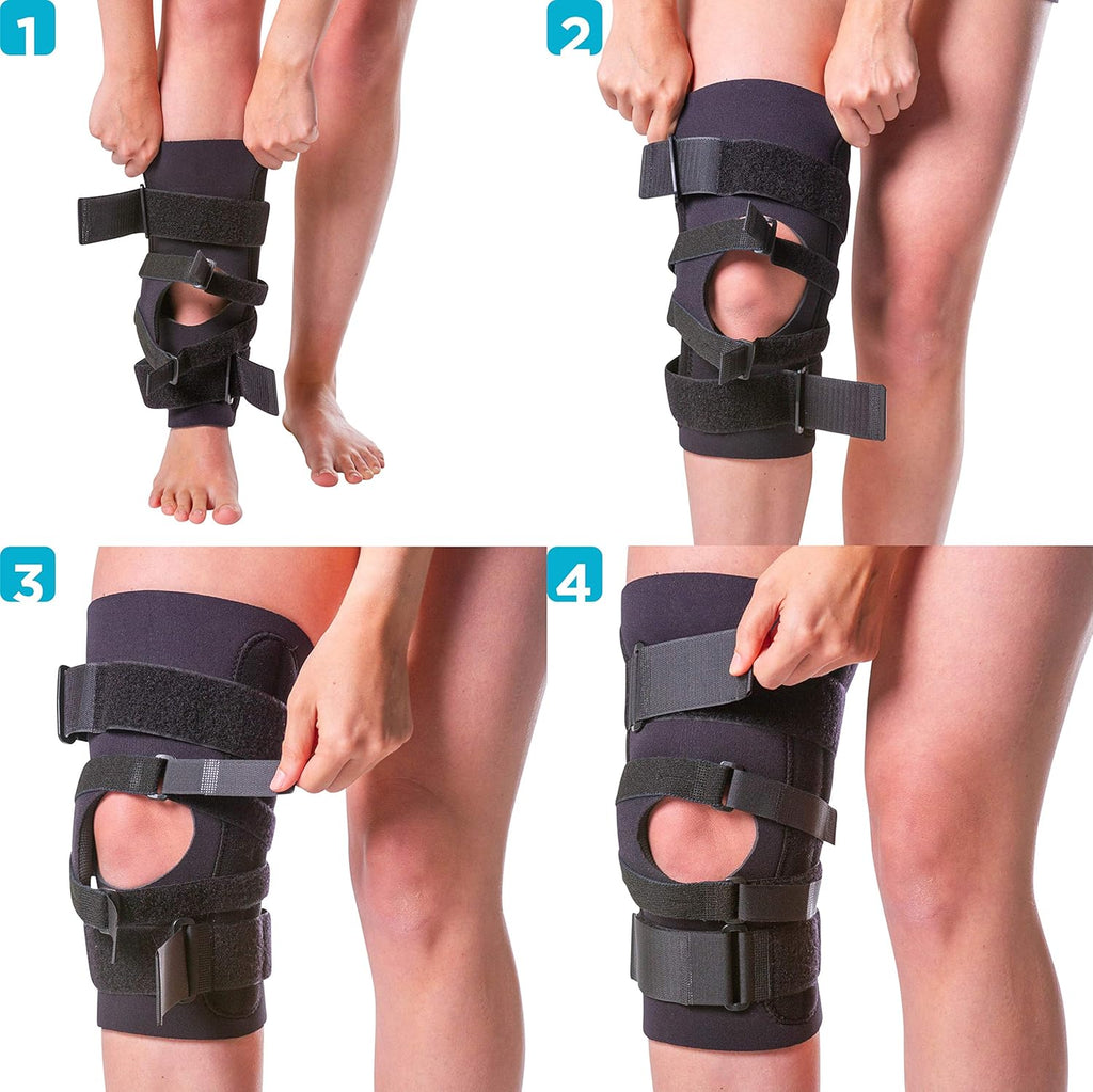 BraceAbility J Patella Knee Brace 4XL Pack of 2 K7863