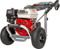 SIMPSON Cleaning ALH3425 Aluminum Gas Pressure Washer Powered by Honda GX200, 3600 PSI @ 2.5 GPM, Black & Red