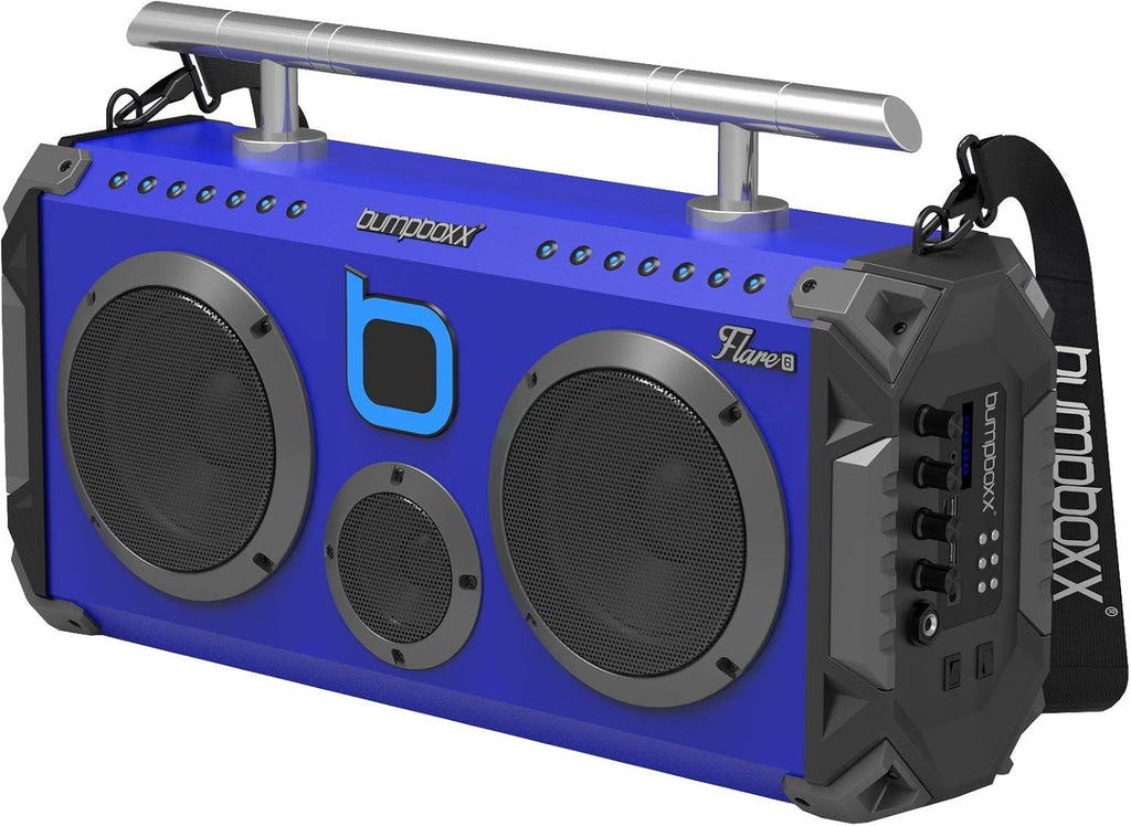 Bumpboxx Flare6 Bluetooth Boombox Black Graffiti F757