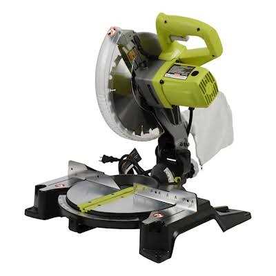 RYOBI 10 in. Compound Miter Saw with LED F421090