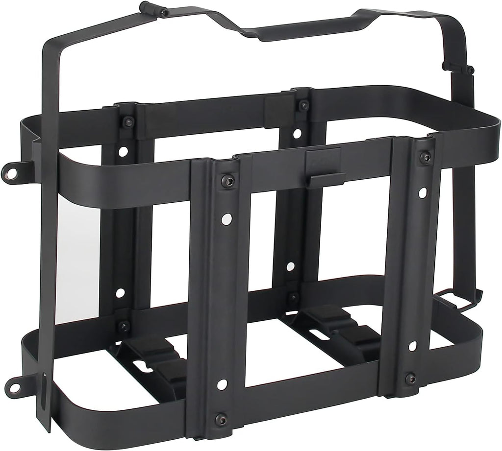 EONLION Gas Can Holder for 5 Gallon Jerry Can, Black, Pack of 2 S689