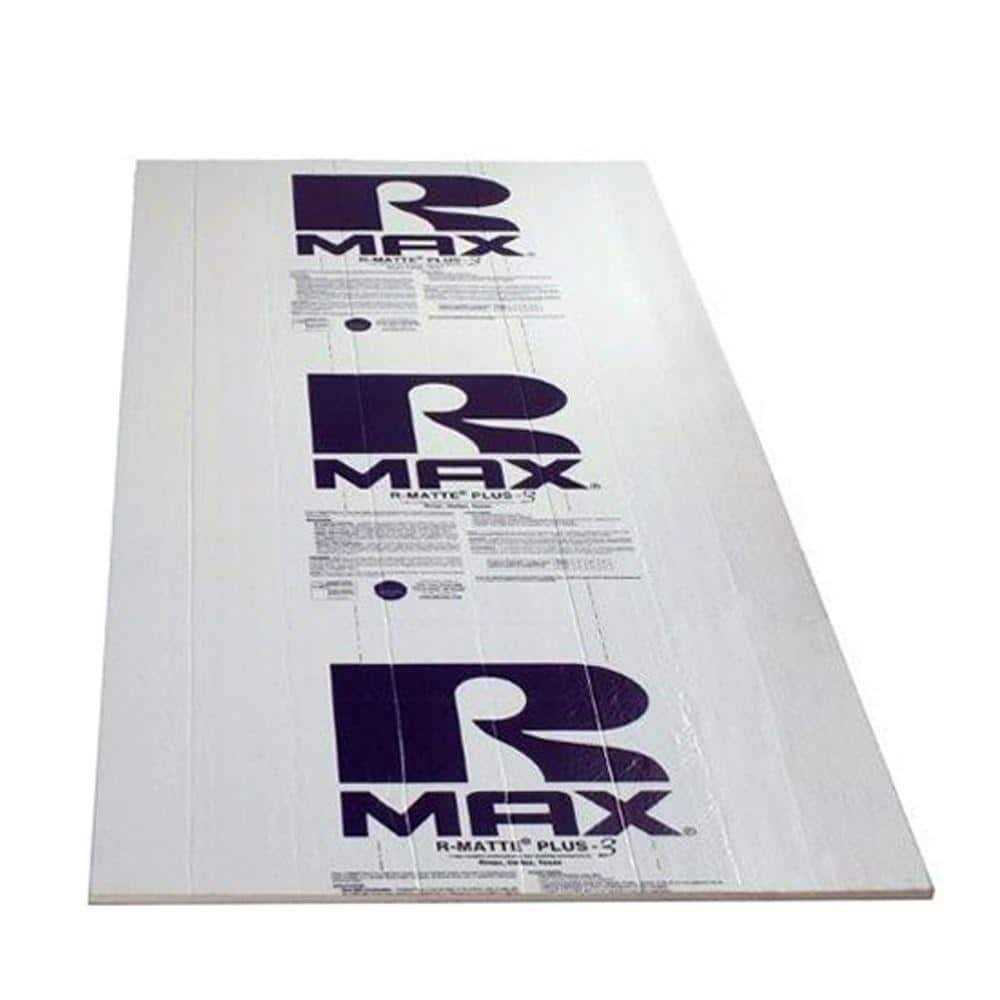 Thermasheath Rmax -3 1 in. x 4 ft. x 8 ft. R-6 Polyisocyanurate Rigid Foam Insulation Board ISISORMATS143096 - Shop Hardware Tools Online Store