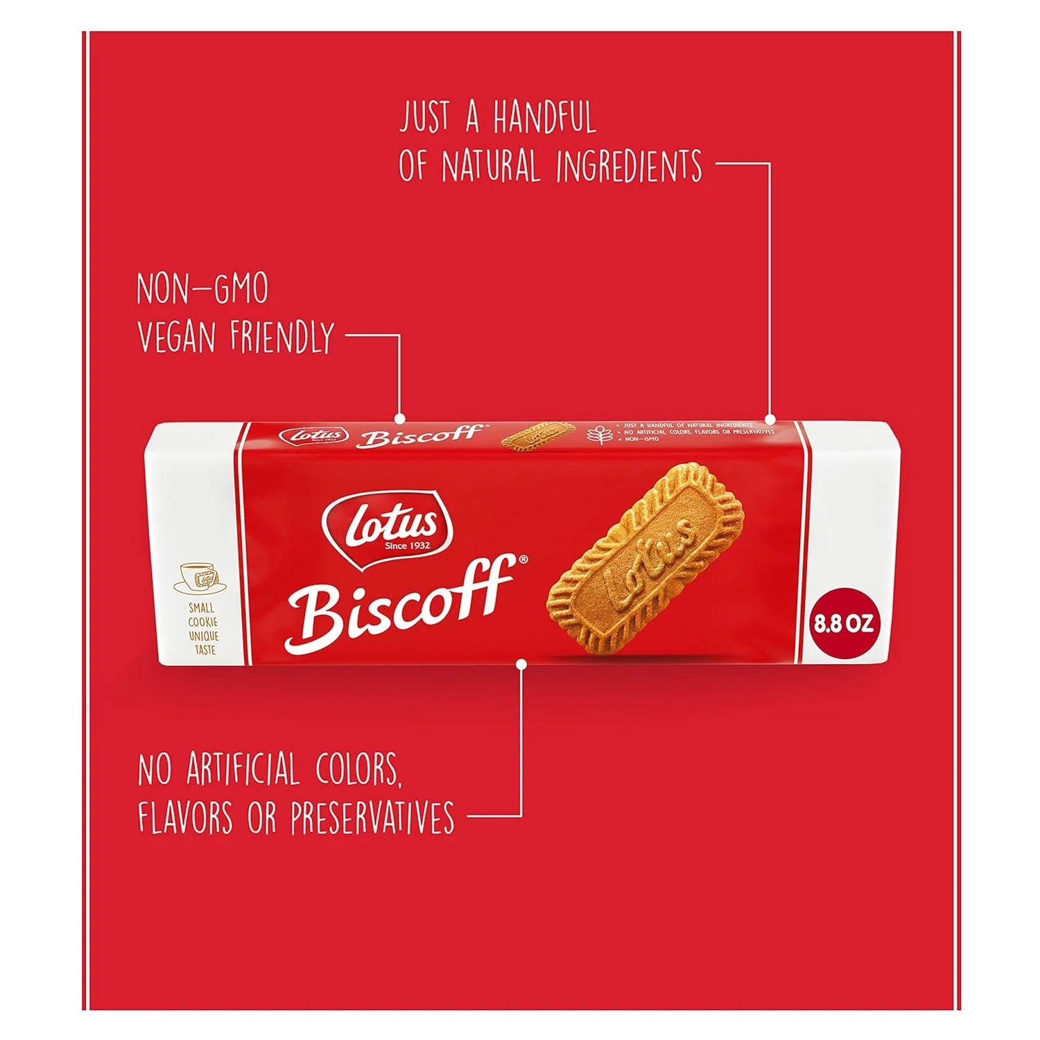 Biscoff Cookies Original Singles Pack 17.6 oz R4642