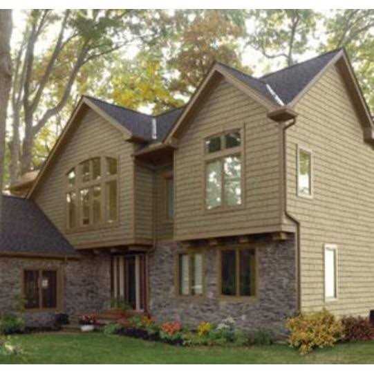 CertainTeed Cedar Impressions Double 7in Staggered Perfection Shingle Siding V4054