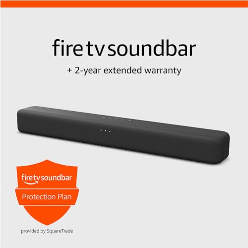 Amazon Fire TV Soundbar, 2.0 speaker with DTS Virtual:X and Dolby Audio B59799