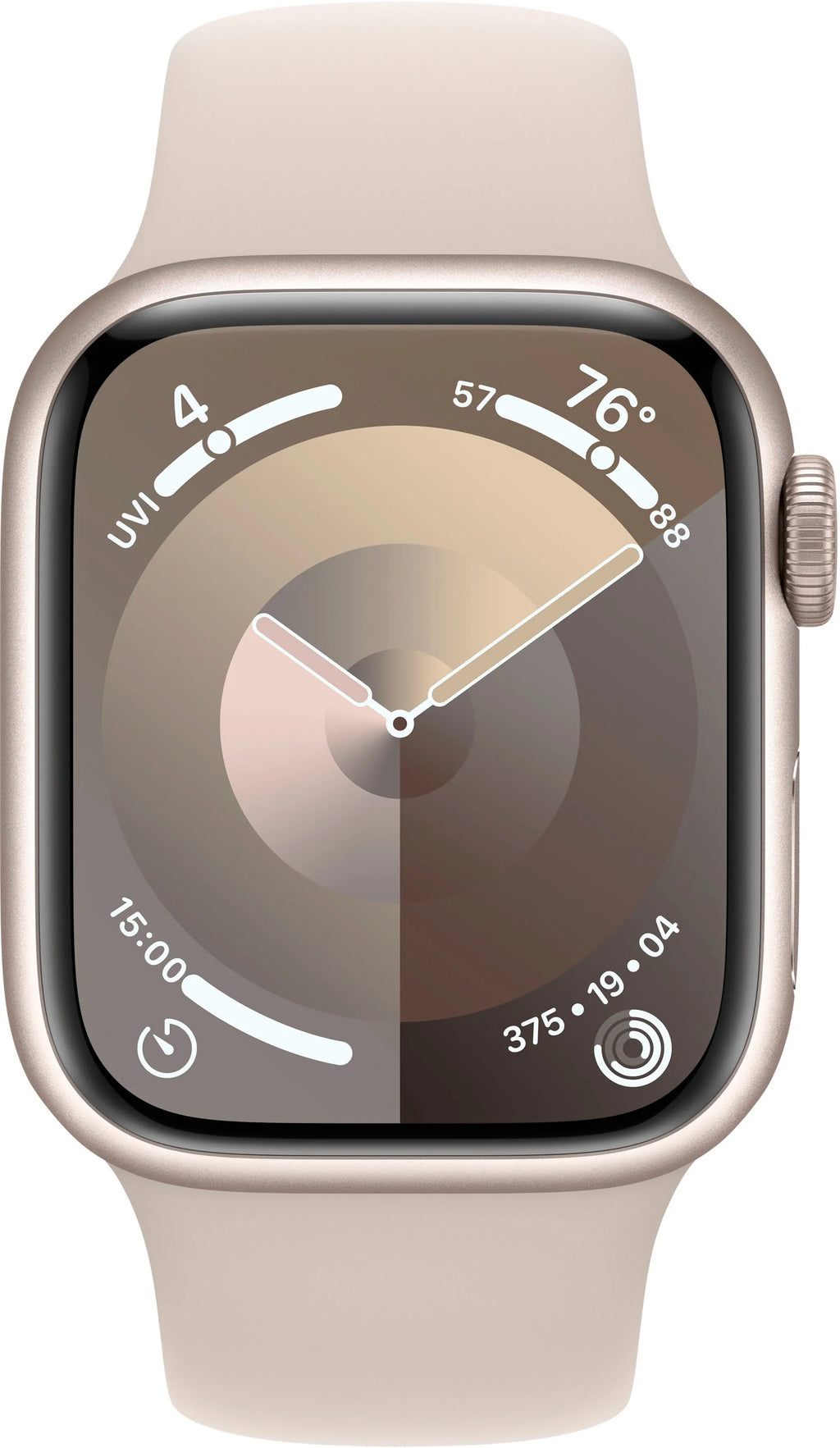 Apple Watch Series 9 41mm Starlight Aluminum Sport Band A546