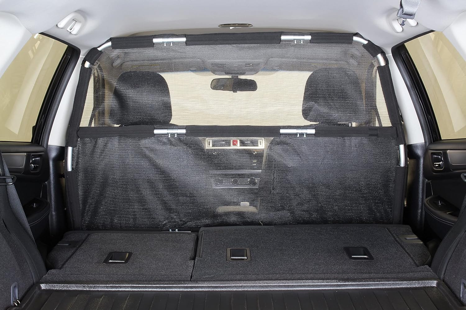 Bushwhacker Deluxe Dog Barrier 56 Wide for Trucks, SUVs, Sedans W204