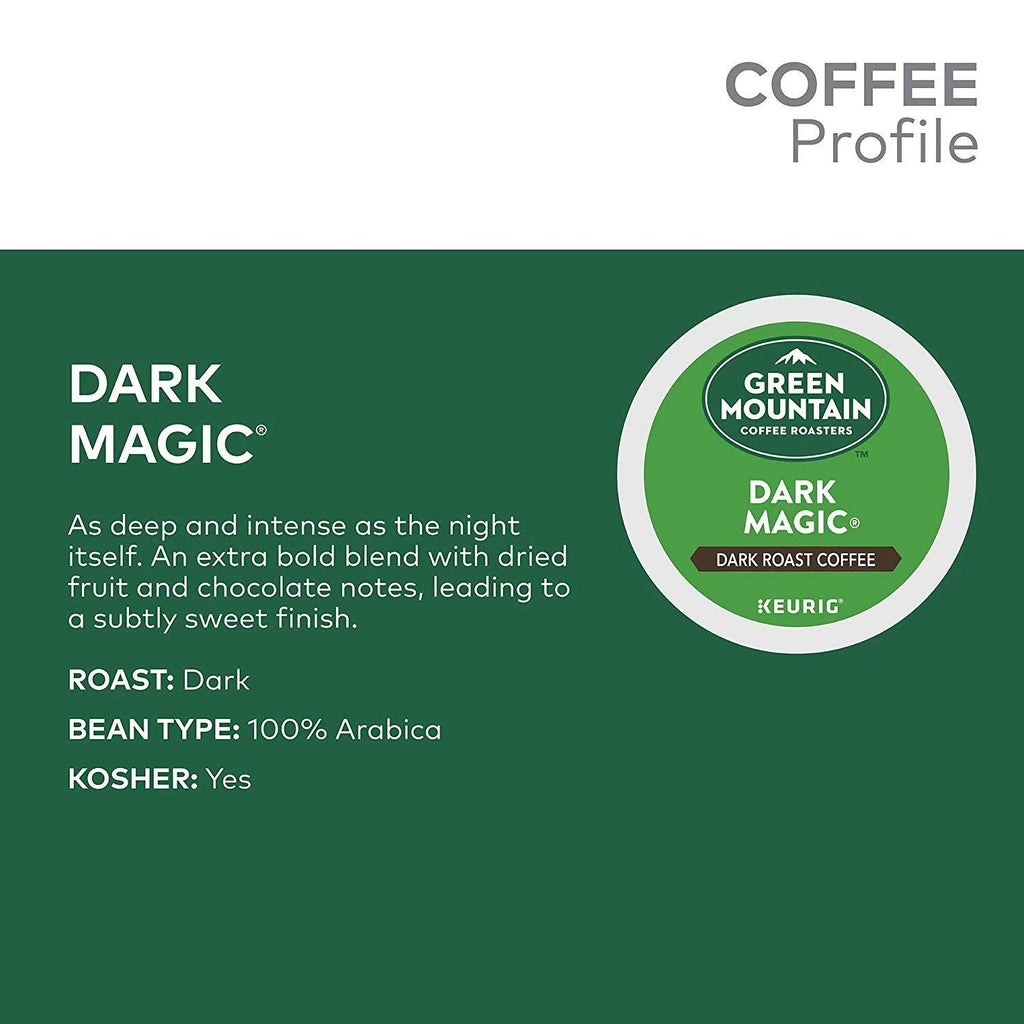 Green Mountain Coffee Dark Magic & Double Black Diamond Extra Bold Variety Pack 48 K-Cups for Keurig Y79194