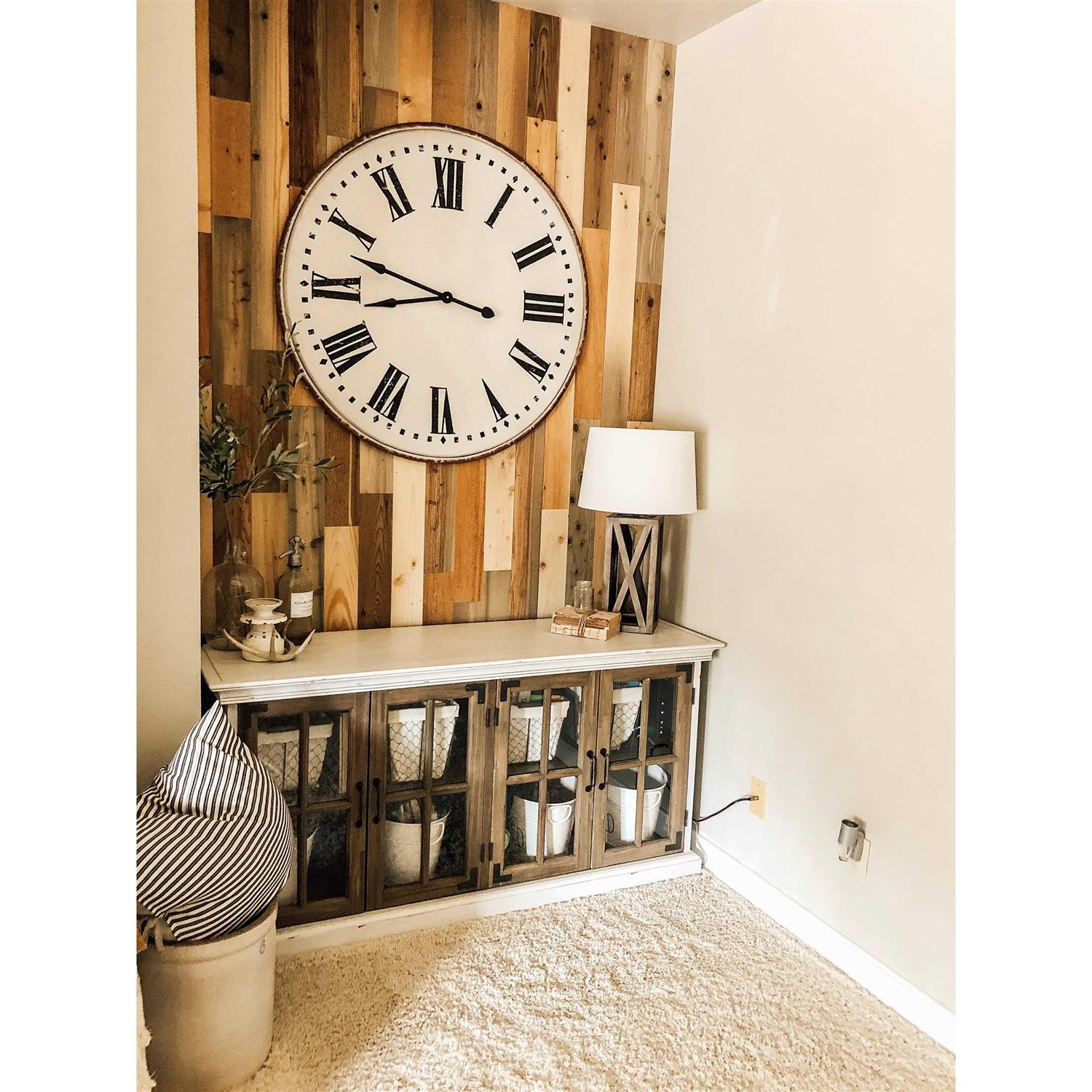 Timberchic Reclaimed Wooden Wall Planks Peel and Stick P194