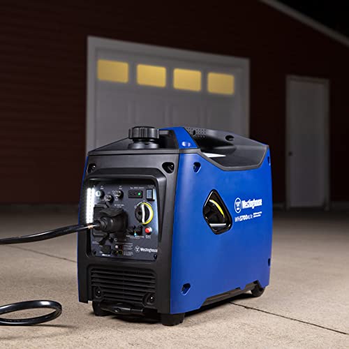 Westinghouse 5000 Peak Watt Dual Fuel Portable Inverter Generator, Remote Electric Start E228