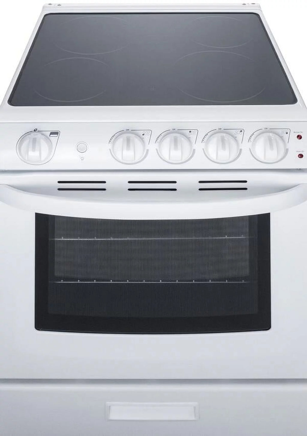 Summit Appliance 24 in. Electric Smooth-Top Range, White R419090