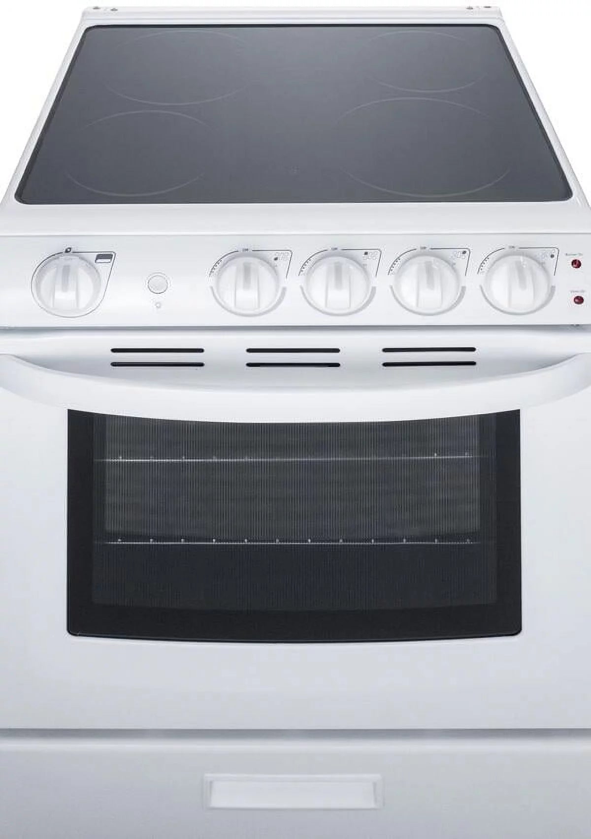 Summit Appliance 24 in. Electric Smooth-Top Range, White R419090