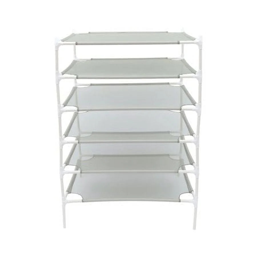 6-Layer Stackable Mesh Clothes Drying Rack Q753068