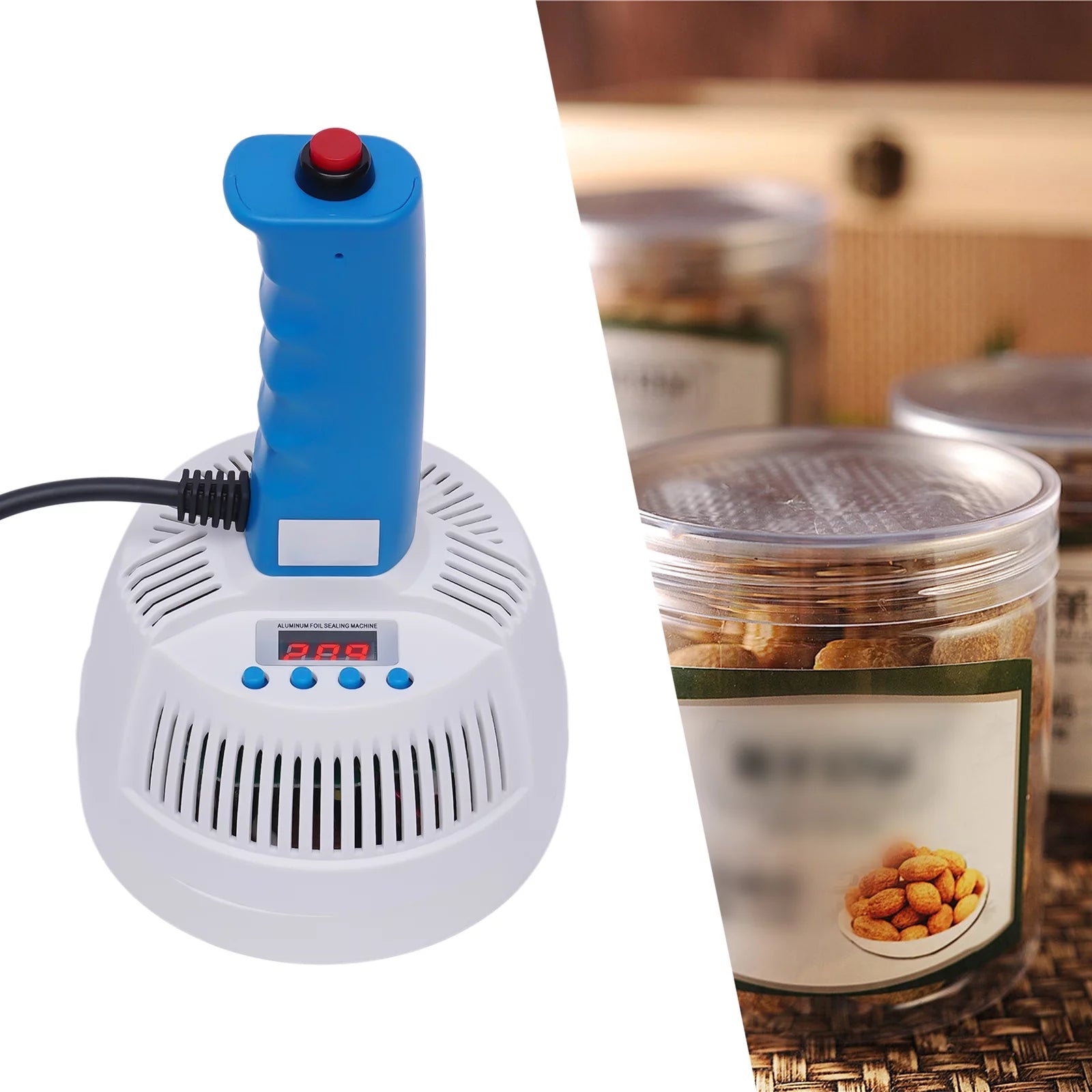 Handheld Bottle Cap Sealer Induction Sealing Machine for Plastic Glass Bottles U7990