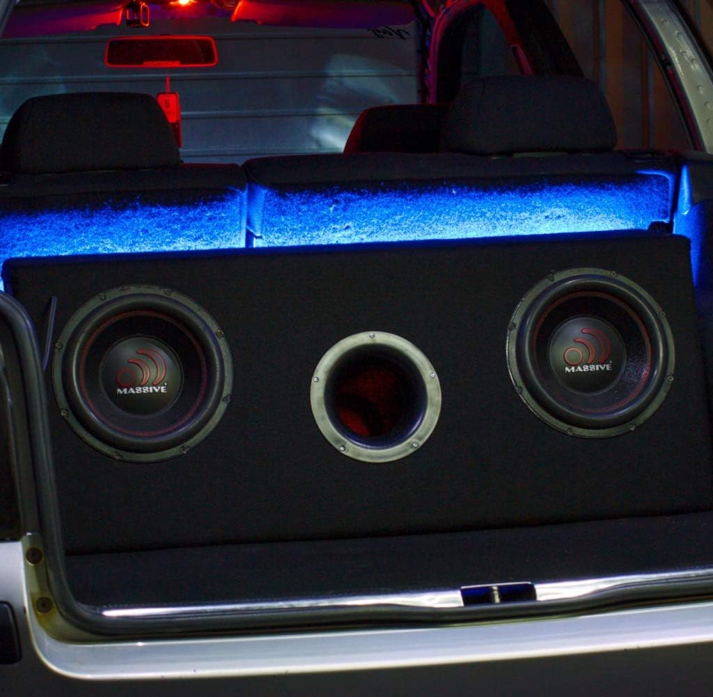 Massive Audio GTX84 8 Inch Car Subwoofer 400W RMS Dual 4 Ohm A924