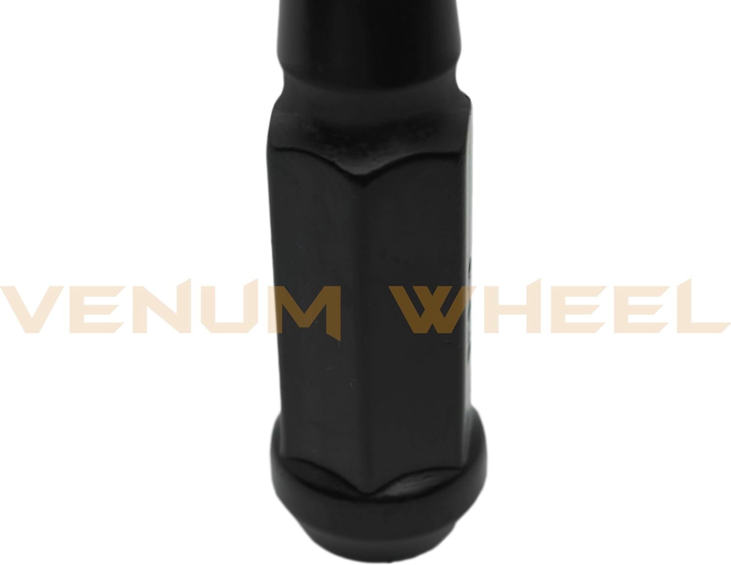 Venum 20 Pc 1/2"-20 Black Solid Spike Metal Lug Nuts with Key U9869