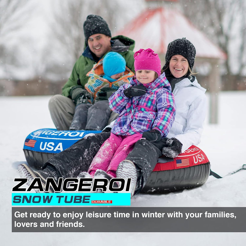 Heavy Duty Inflatable Snow Tube 45 inch for Kids and Adults V554