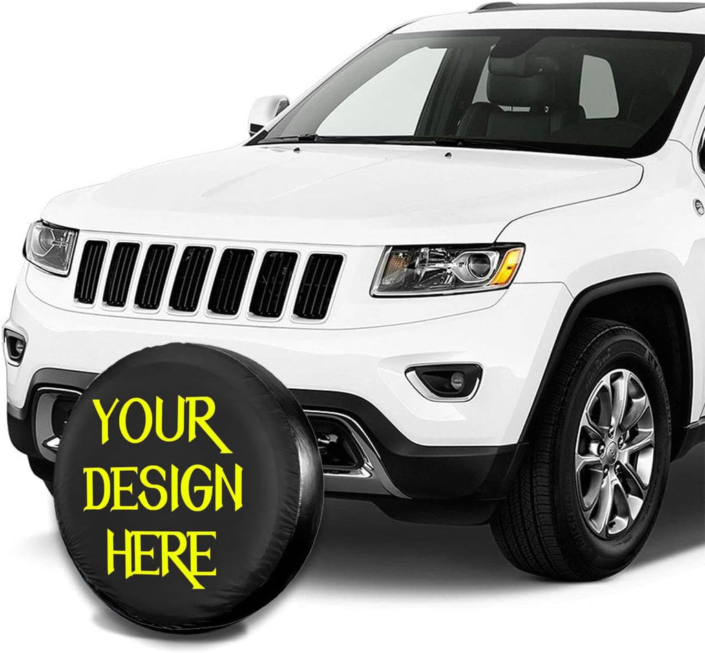 Custom Spare Tire Cover, Waterproof Universal Wheel Protector, 16 inch, Pack of 2 G5937
