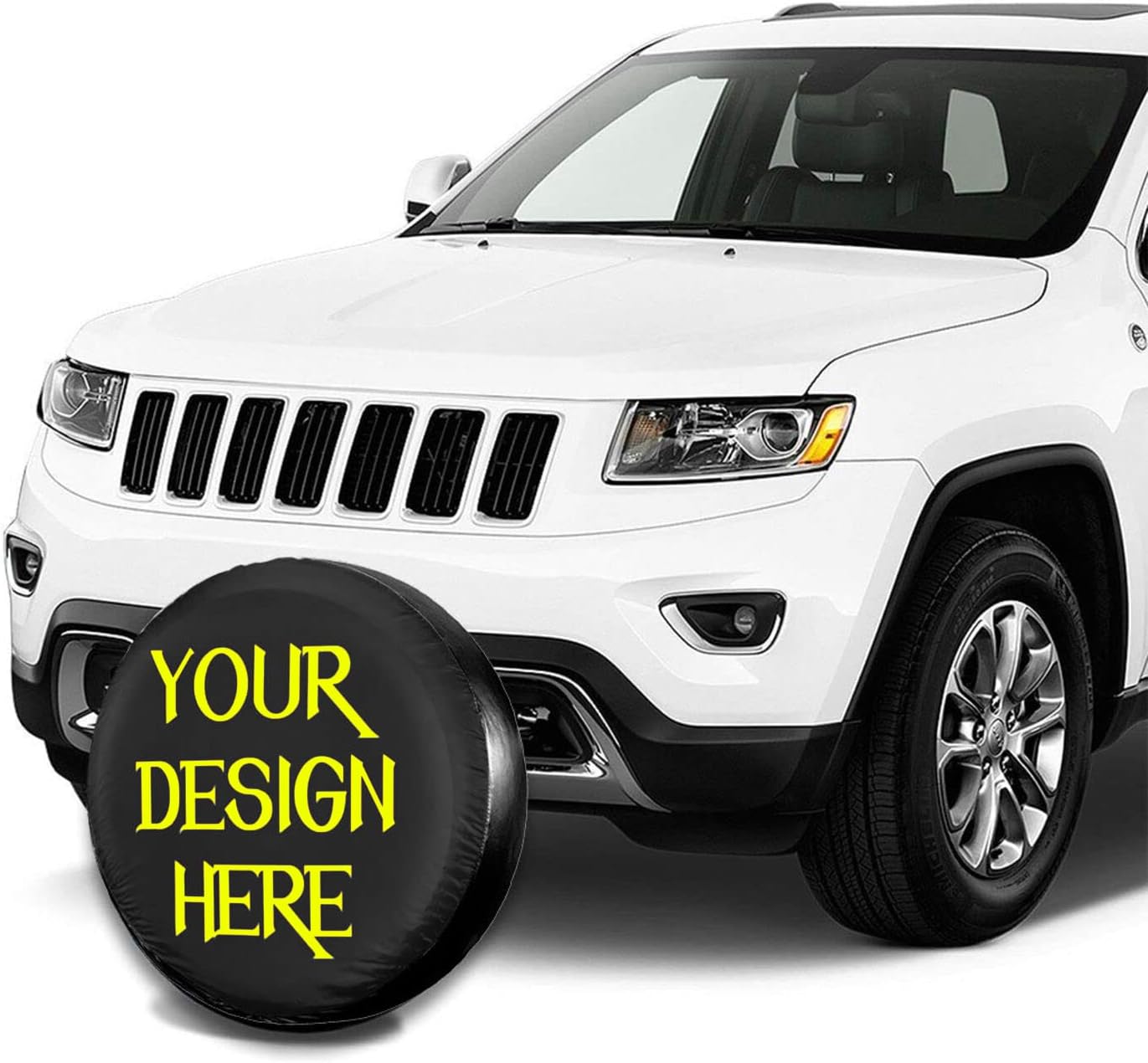 Custom Spare Tire Cover, Waterproof Universal Wheel Protector, 16 inch, Pack of 2 G5937