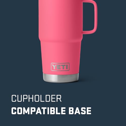 YETI Rambler 20 oz Stainless Steel Travel Mug with Stronghold Lid L9345
