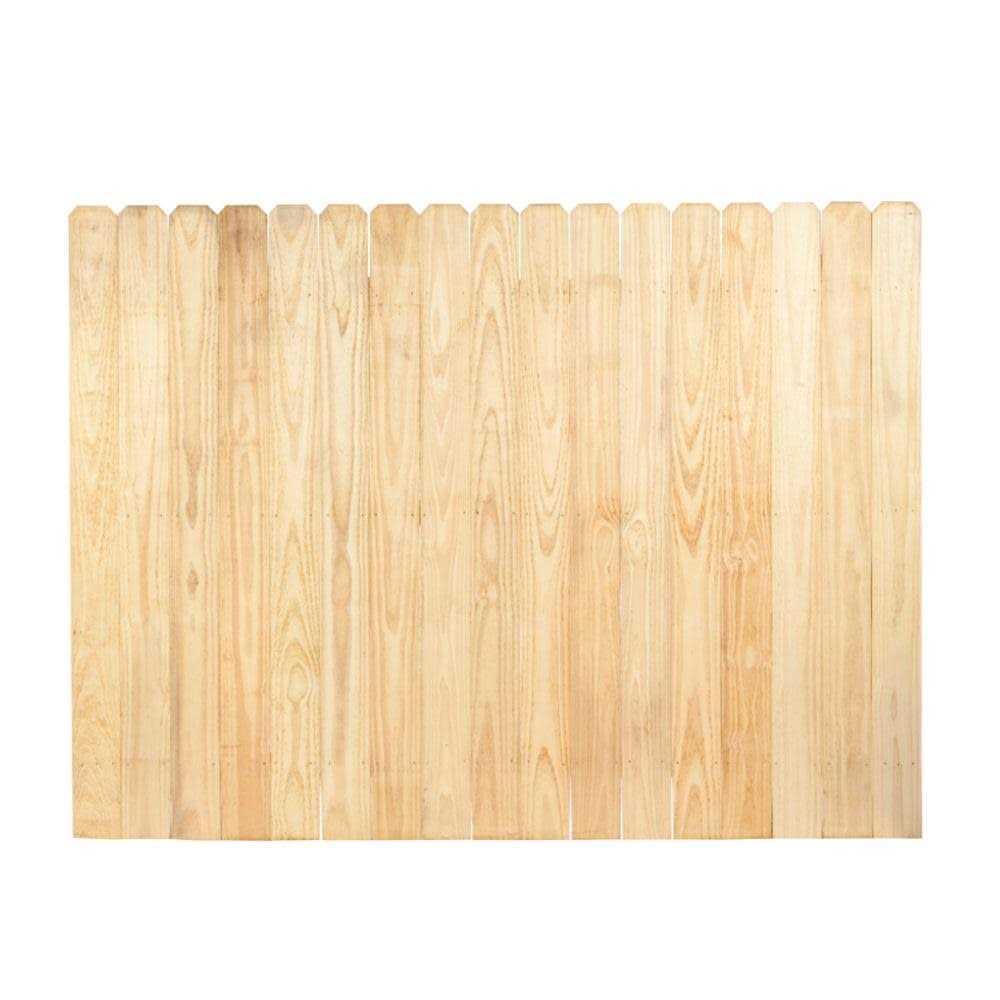 Severe Weather 6-ft x 8-ft Pressure Treated Pine Dog Ear Privacy Stockade Fence Panel - Shop Hardware Tools Online Store