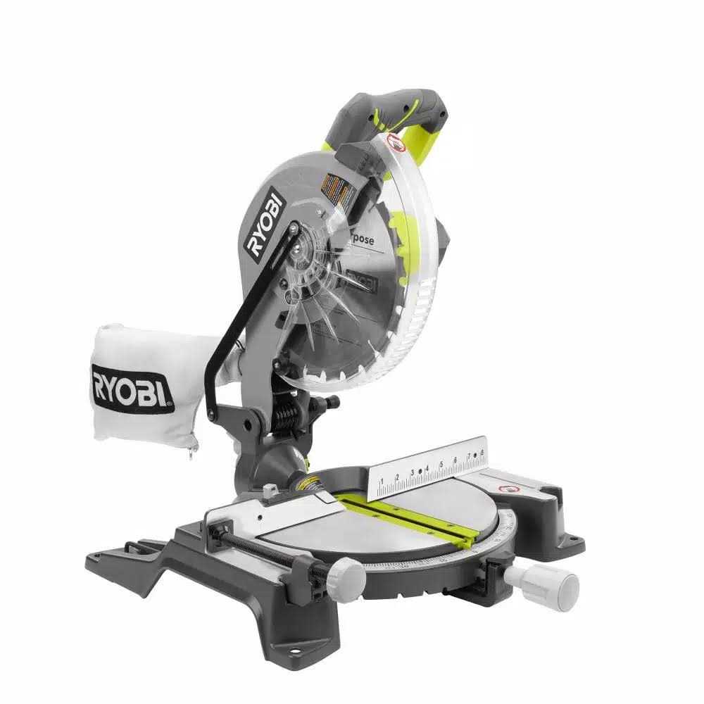 RYOBI 10 in. Compound Miter Saw with LED - Shop Hardware Tools Online Store