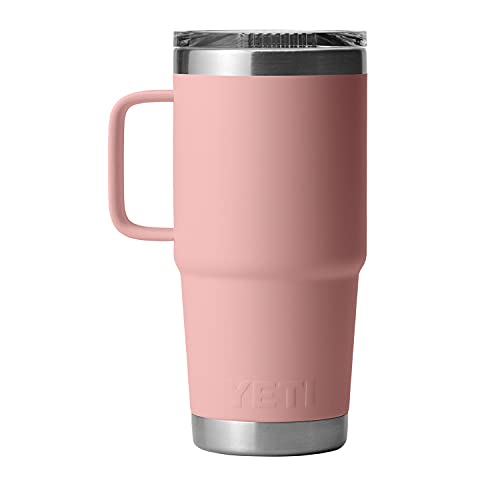 YETI Rambler 20 oz Stainless Steel Travel Mug with Stronghold Lid L9345