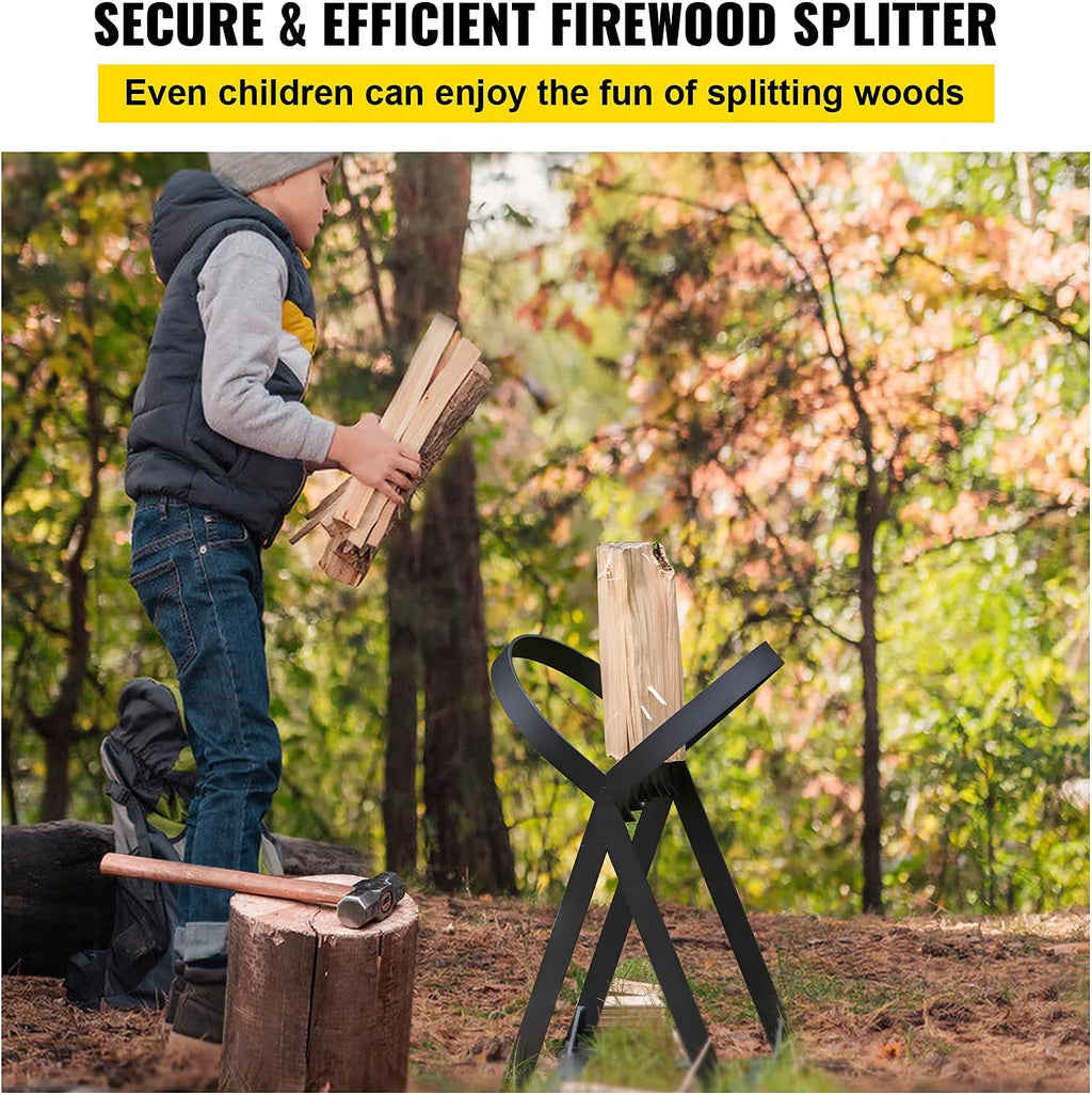 VEVOR Manual Log Splitter for 8" Diameter Wood, Q235 Steel, Pack of 2 W1642