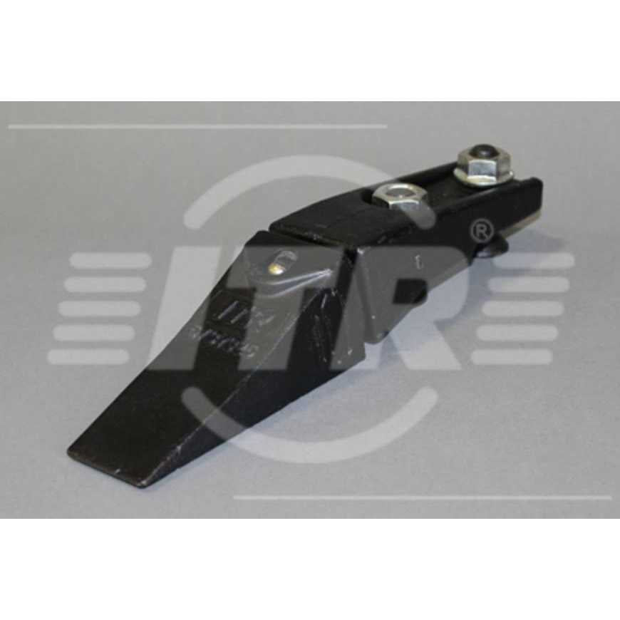 Titan Attachments 7 Bucket Teeth Assembly 6737322y Bobcat Style Bolt on Flush Mount Pin Skid Steer O11332