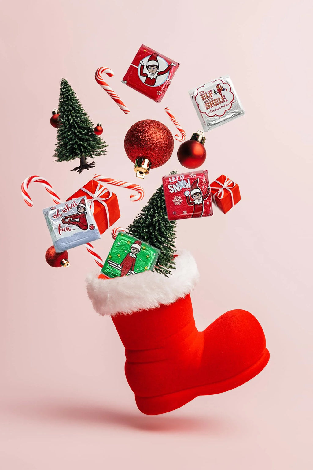 Christmas Elf On The Shelf Chocolate, Milk Chocolate, Individually Wrapped, 5 Pounds K214