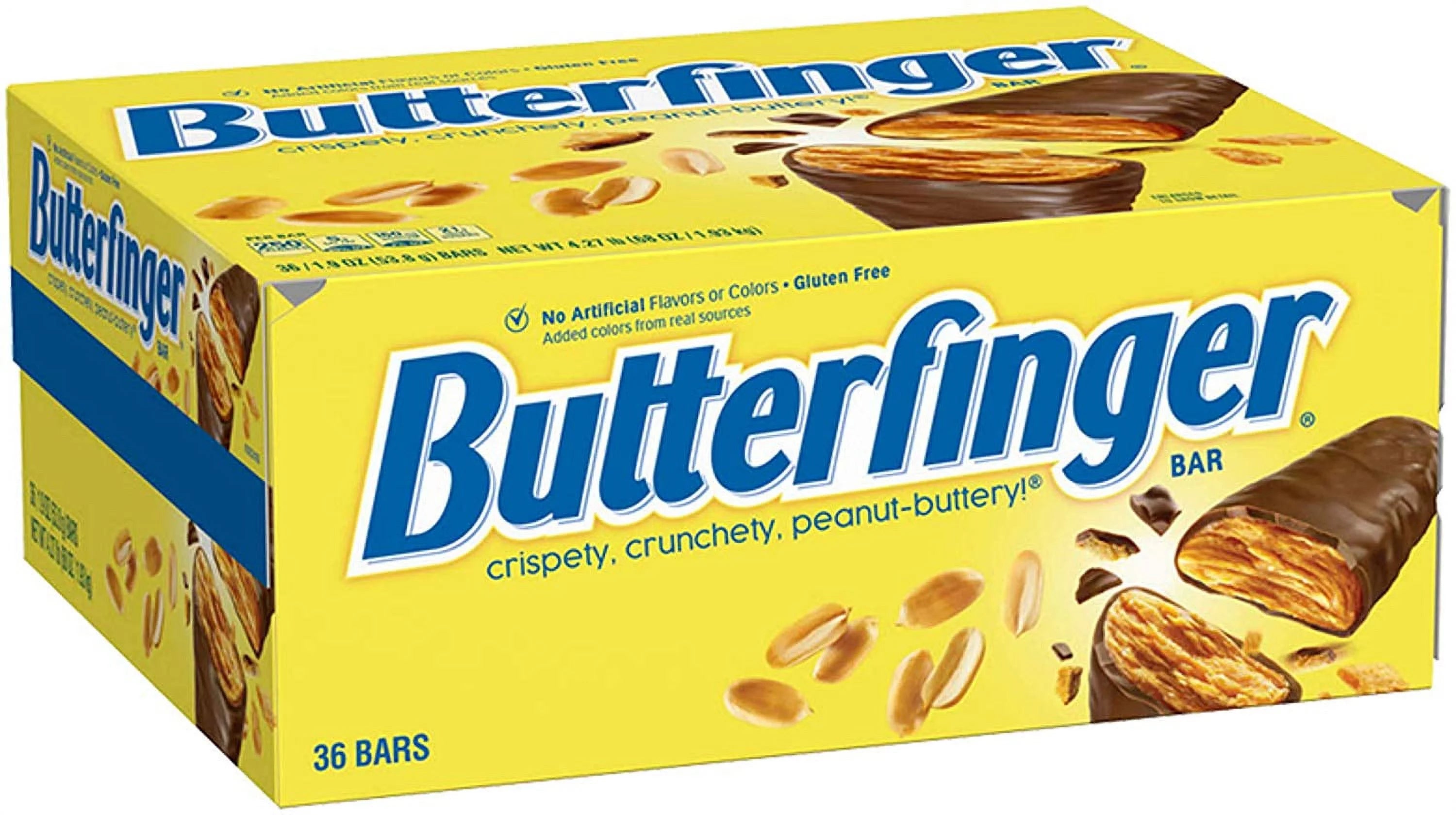 Nestle Butterfinger Candy Bar, 36 Count G494